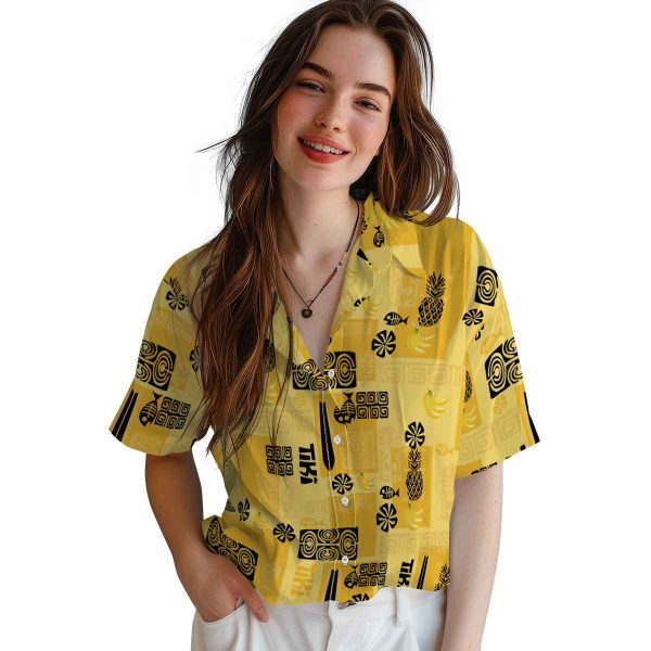 Banana Tribal Symbols Hawaiian Shirt Trendy