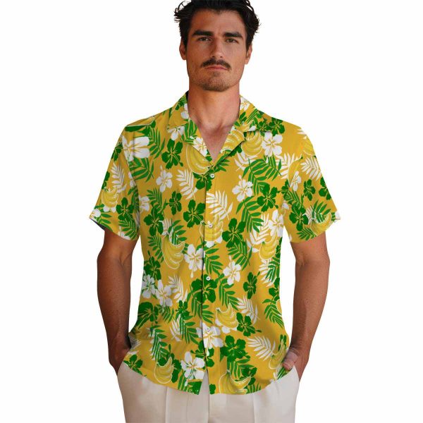 Banana Tropical Floral Hawaiian Shirt High quality