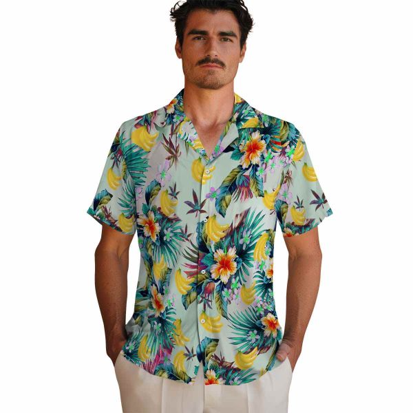 Banana Tropical Foliage Hawaiian Shirt High quality