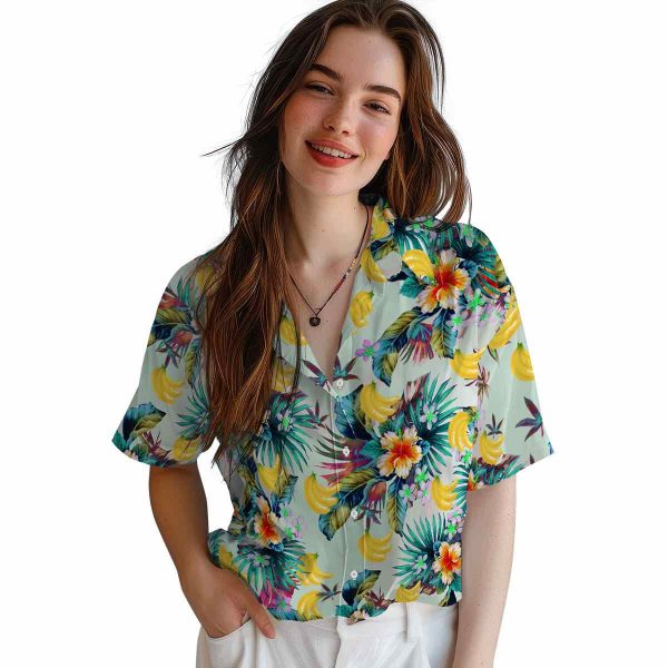 Banana Tropical Foliage Hawaiian Shirt Trendy