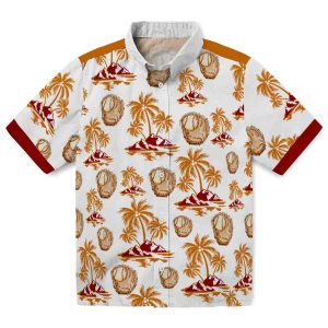 Baseball Palm Island Print Hawaiian Shirt Best selling