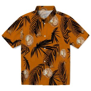 Baseball Palm Leaf Hawaiian Shirt Best selling