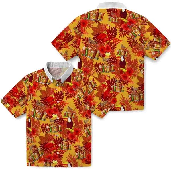 Beer Floral Toucan Hawaiian Shirt Latest Model