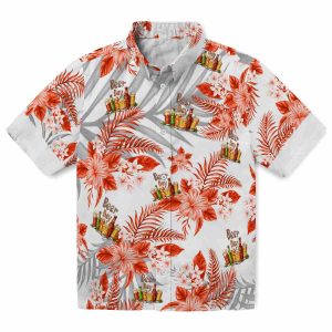 Beer Hibiscus Palm Leaves Hawaiian Shirt Best selling