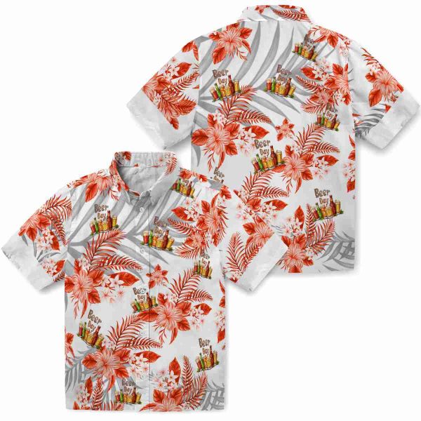 Beer Hibiscus Palm Leaves Hawaiian Shirt Latest Model