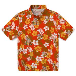 Beer Tropical Floral Hawaiian Shirt Best selling
