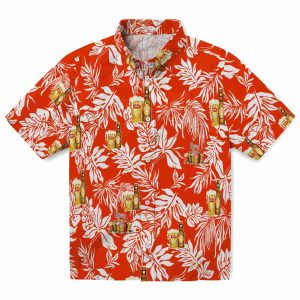 Beer Tropical Leaf Hawaiian Shirt Best selling