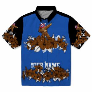 Bigfoot Hibiscus Stripe Hawaiian Shirt Best selling