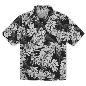 Bigfoot Monstera Leaf Pattern Hawaiian Shirt Best selling