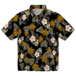 Biker Palm Tree Flower Hawaiian Shirt Best selling