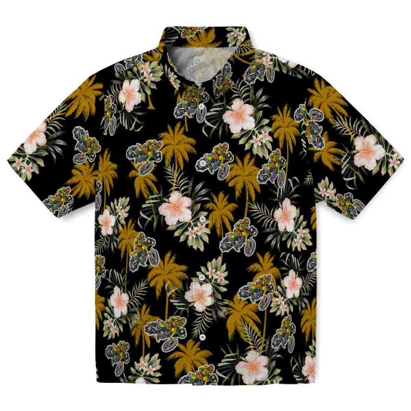 Biker Palm Tree Flower Hawaiian Shirt Best selling