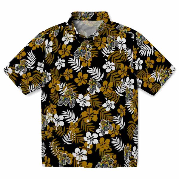 Biker Tropical Floral Hawaiian Shirt Best selling