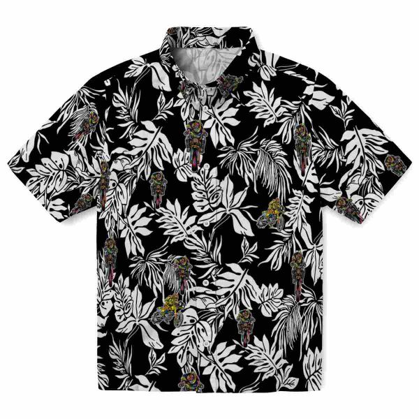 Biker Tropical Leaf Hawaiian Shirt Best selling