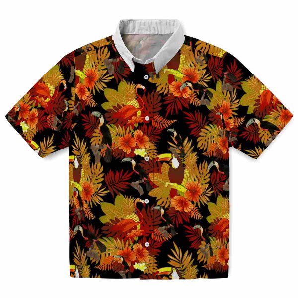 Bird Floral Toucan Hawaiian Shirt Best selling