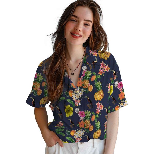 Bird Hibiscus And Fruit Hawaiian Shirt Trendy