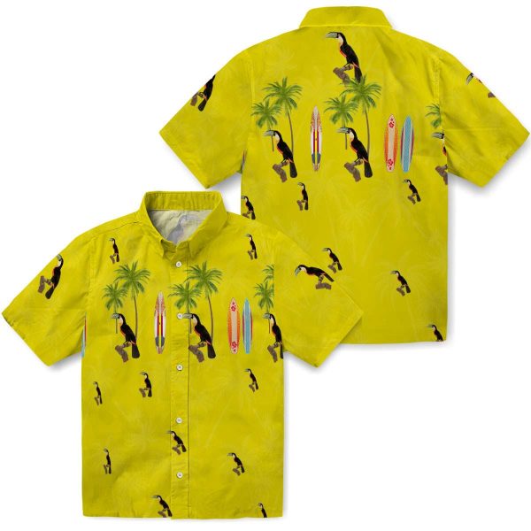 Bird Surfboard Palm Hawaiian Shirt Latest Model