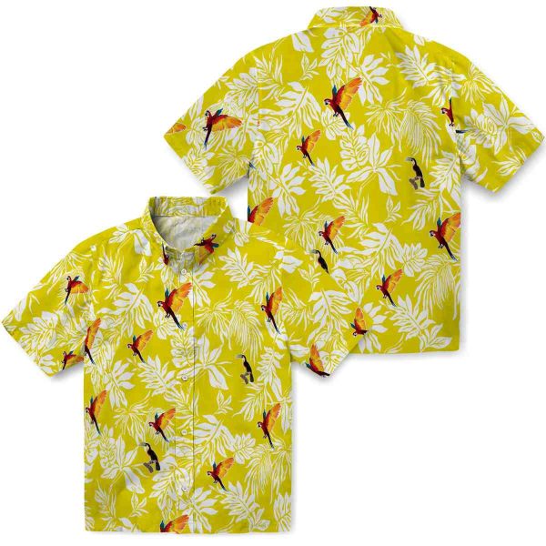 Bird Tropical Leaf Hawaiian Shirt Latest Model