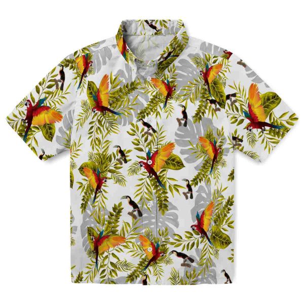 Bird Tropical Leaves Hawaiian Shirt Best selling