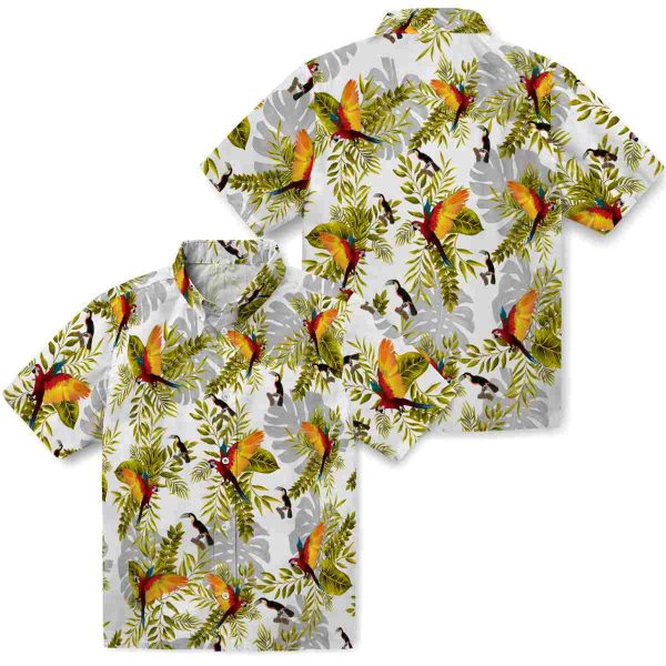 Bird Tropical Leaves Hawaiian Shirt Latest Model