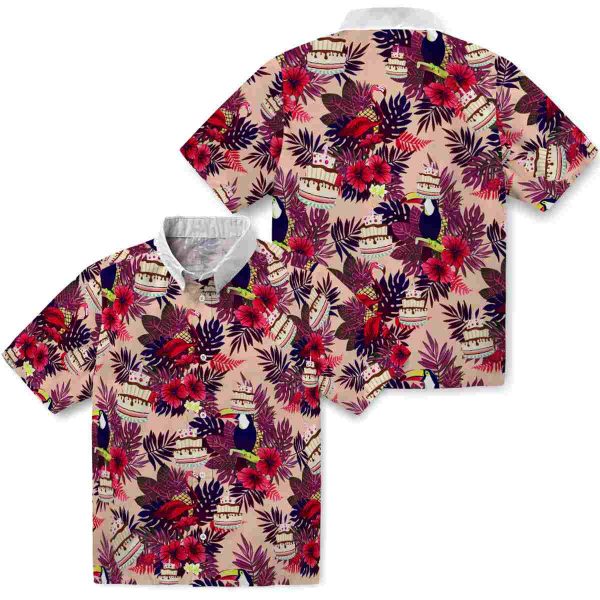 Birthday Floral Toucan Hawaiian Shirt Latest Model