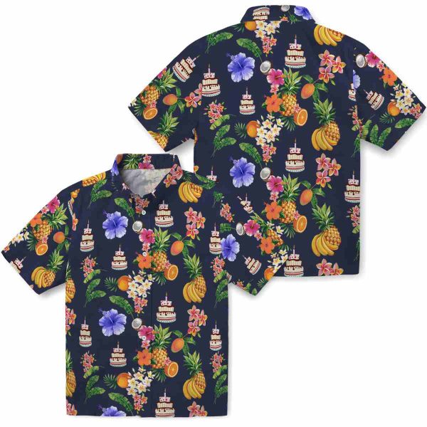 Birthday Hibiscus And Fruit Hawaiian Shirt Latest Model