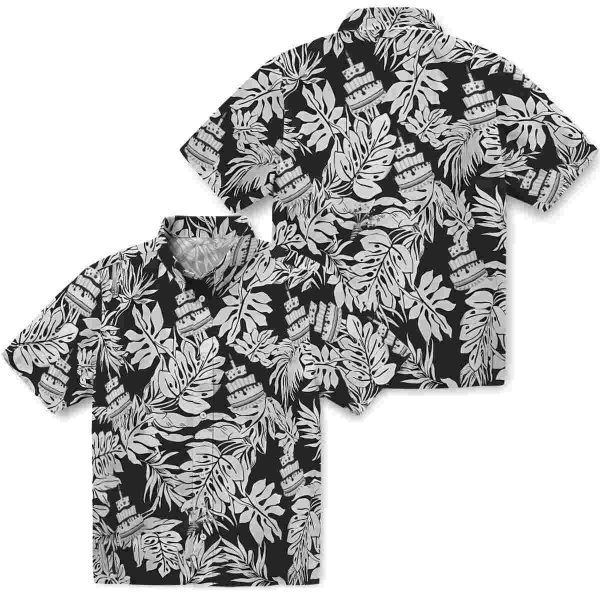 Birthday Monstera Leaf Pattern Hawaiian Shirt Latest Model