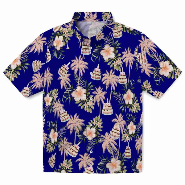 Birthday Palm Tree Flower Hawaiian Shirt Best selling