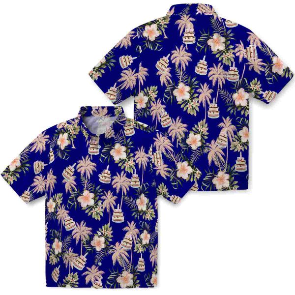 Birthday Palm Tree Flower Hawaiian Shirt Latest Model