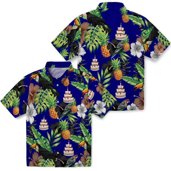 Birthday Toucan Hibiscus Pineapple Hawaiian Shirt Latest Model