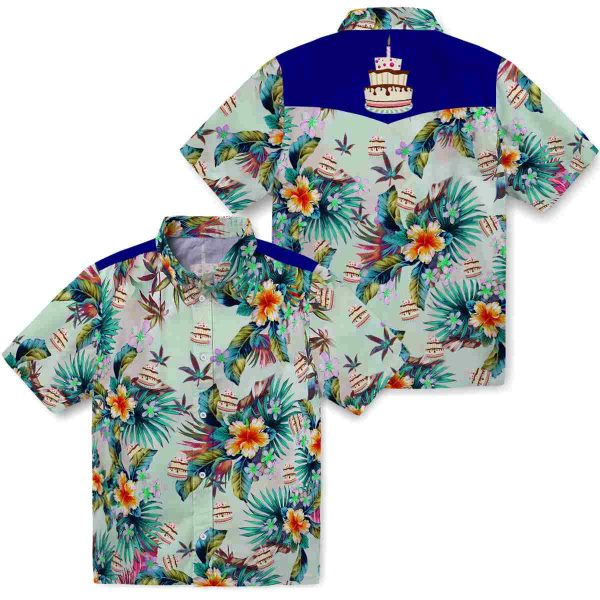 Birthday Tropical Foliage Hawaiian Shirt Latest Model