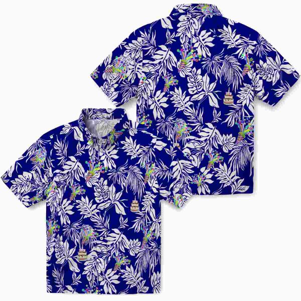 Birthday Tropical Leaf Hawaiian Shirt Latest Model