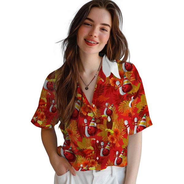 Bowling Floral Toucan Hawaiian Shirt Trendy