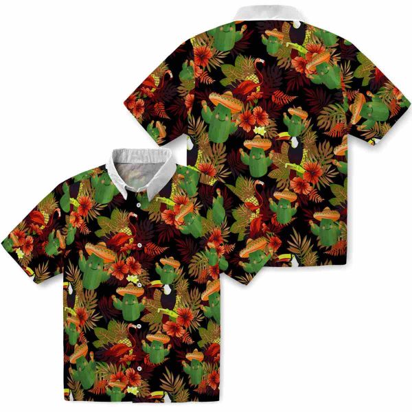 Cactus Floral Toucan Hawaiian Shirt Latest Model