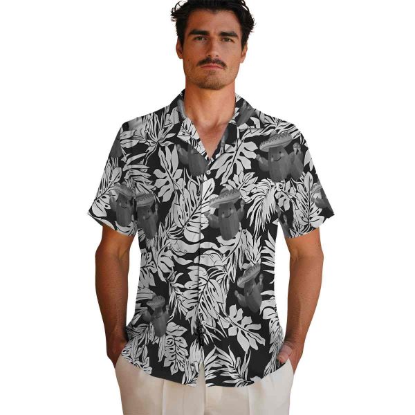 Cactus Monstera Leaf Pattern Hawaiian Shirt High quality