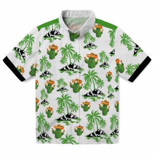 Cactus Palm Island Print Hawaiian Shirt Best selling