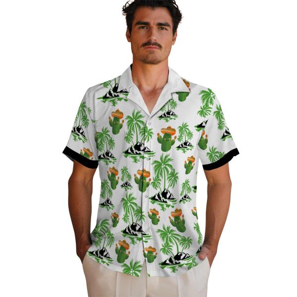 Cactus Palm Island Print Hawaiian Shirt High quality