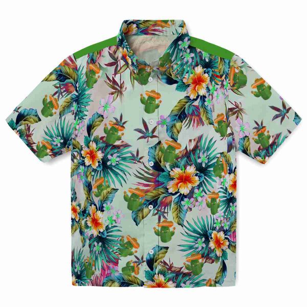 Cactus Tropical Foliage Hawaiian Shirt Best selling