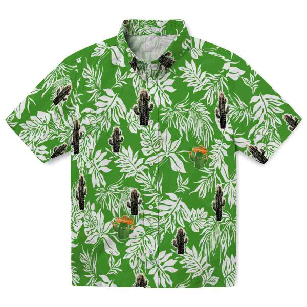 Cactus Tropical Leaf Hawaiian Shirt Best selling