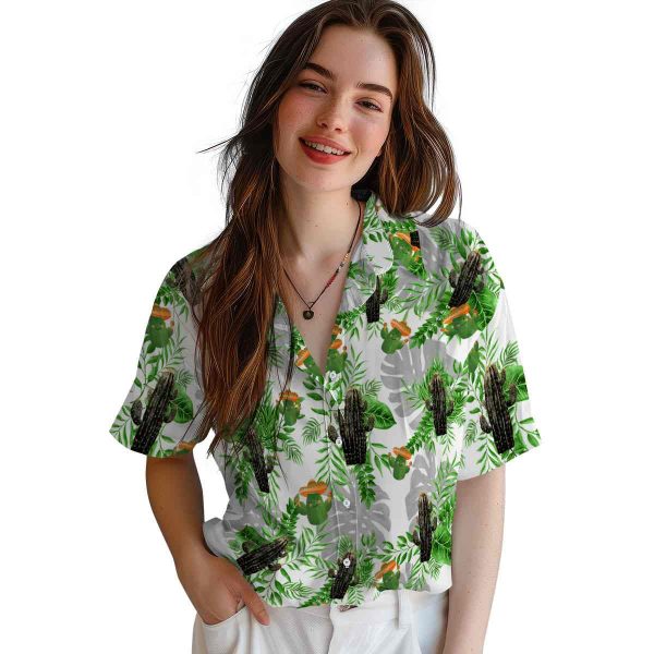 Cactus Tropical Leaves Hawaiian Shirt Trendy