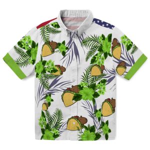 Capybara Patriotic Hibiscus Design Hawaiian Shirt Best selling