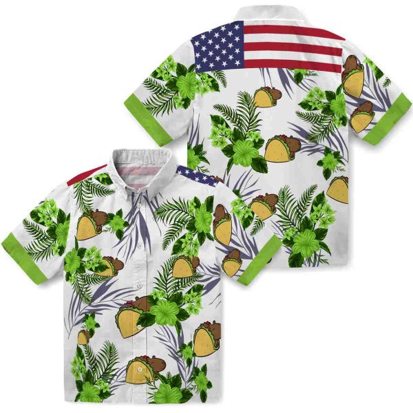 Capybara Patriotic Hibiscus Design Hawaiian Shirt Latest Model