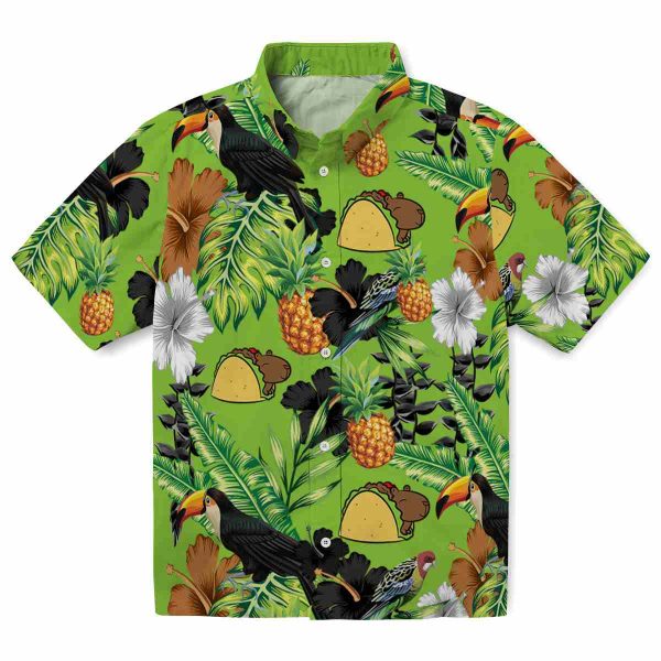 Capybara Toucan Hibiscus Pineapple Hawaiian Shirt Best selling