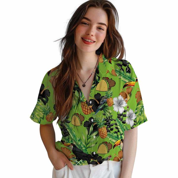 Capybara Toucan Hibiscus Pineapple Hawaiian Shirt Trendy