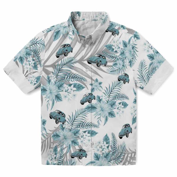 Car Hibiscus Palm Leaves Hawaiian Shirt Best selling