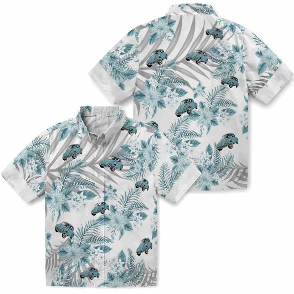 Car Hibiscus Palm Leaves Hawaiian Shirt Latest Model