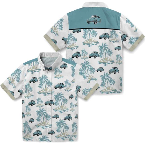 Car Palm Island Print Hawaiian Shirt Latest Model