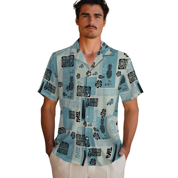 Car Tribal Symbols Hawaiian Shirt High quality