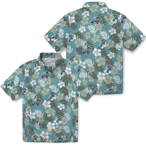 Car Tropical Floral Hawaiian Shirt Latest Model