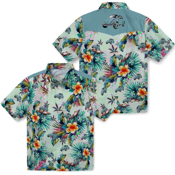 Car Tropical Foliage Hawaiian Shirt Latest Model