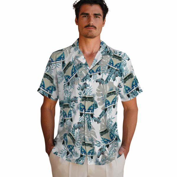 Car Tropical Leaves Hawaiian Shirt High quality